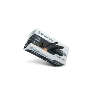LUVA UNIGLOVES NITRILO BLACK P